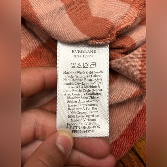 Everlane women’s organic cotton striped top - Picture 4 of 5